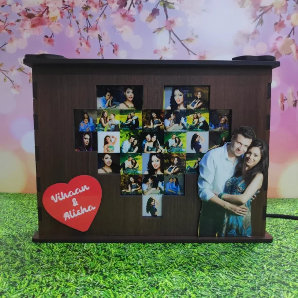 Heart LED Photo Frame - Image 2