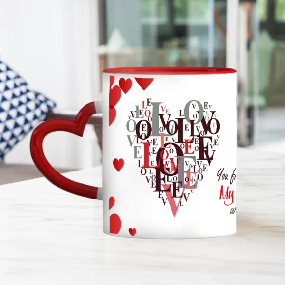 Heart Handle Mug - Image 2