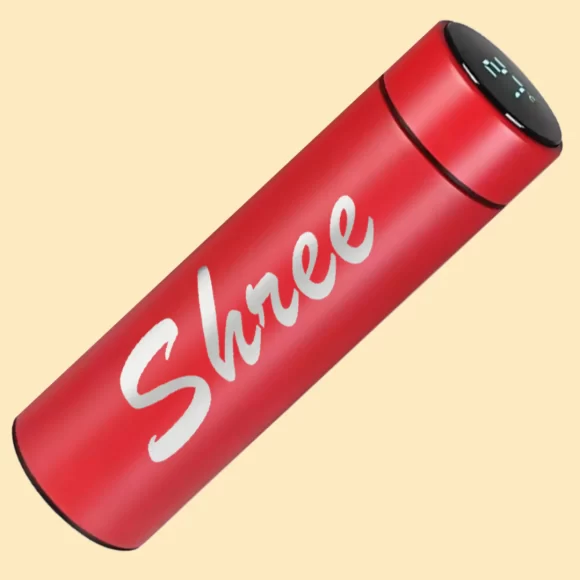 Smart Water Bottle - Red - Image 3